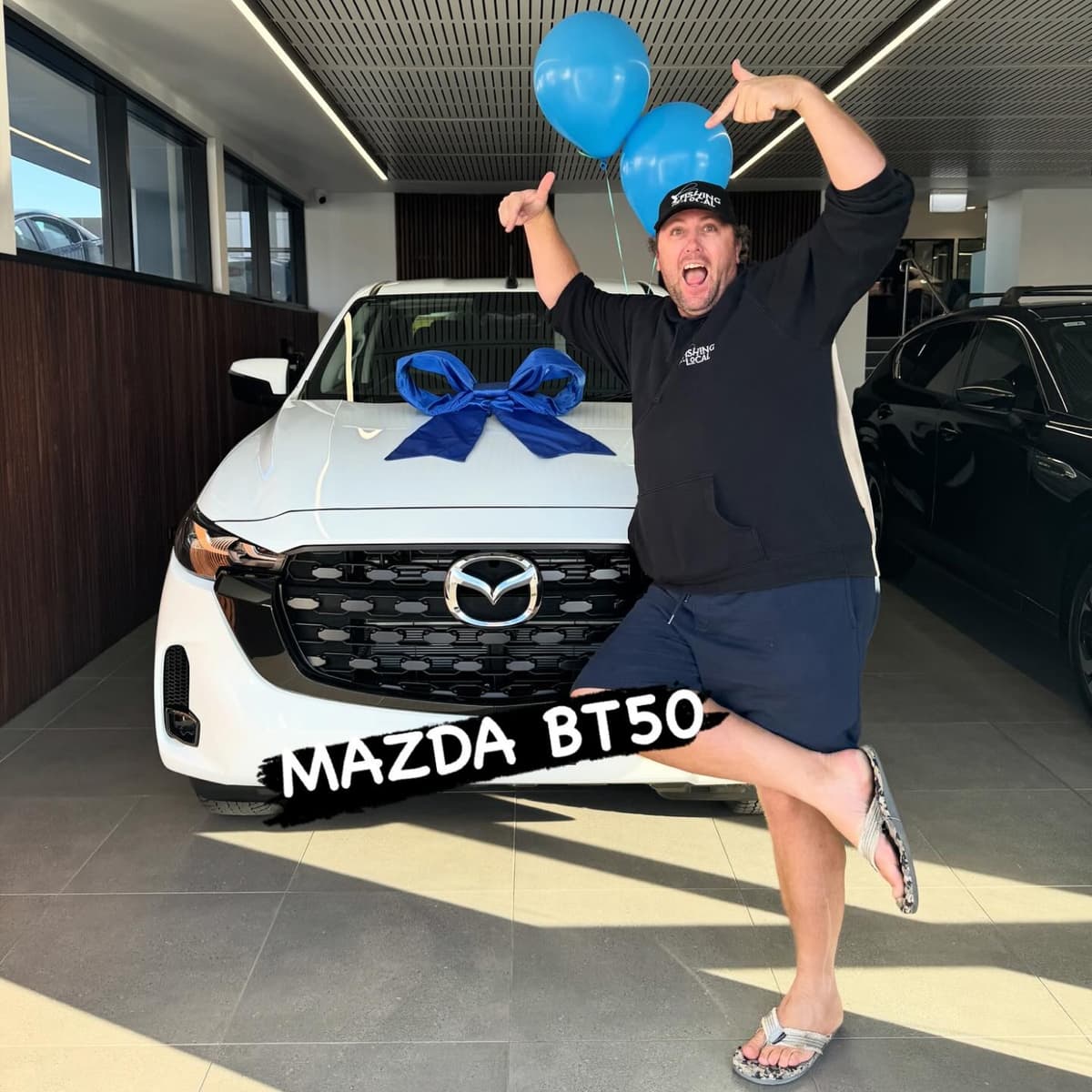 Mazda BT-50 by Fishing with a Local